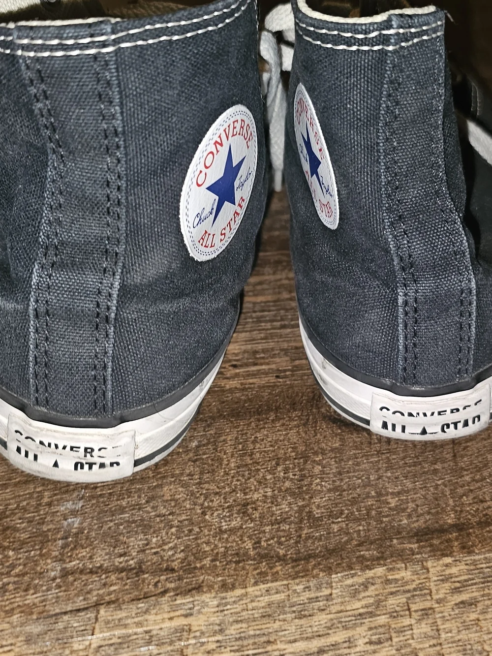 Converse Kids' Black High-Top Canvas Sneakers